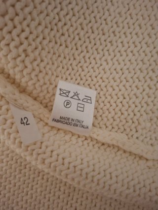 Chaqueta de punto degradada