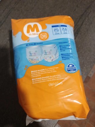 Pañales de agua Disney baby Talla M