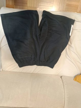 Pantalón deportivo Adidas algodón negro