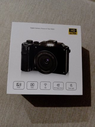 Cámara Digital ultraHD 5k