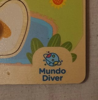 Puzzle Madera Granja Inglés