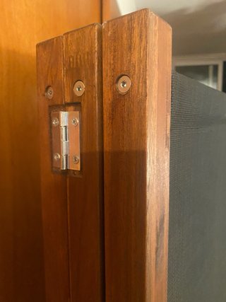 Biombo separador Ikea madera