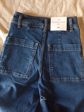 Vaquero ancho Zara Talla S