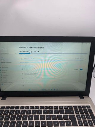 Portátil ASUS X540LA i3 8GB 128Gb SSD WIN11