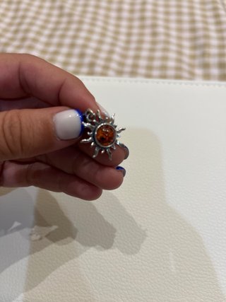 Colgante Plata 925 Ámbar Sol