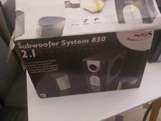 Altavoces NGS Negros