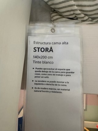 Litera y cama infantil de ikea