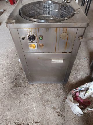 Freidora industrial acero inoxidable