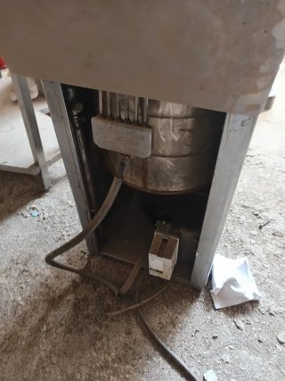 Freidora industrial acero inoxidable