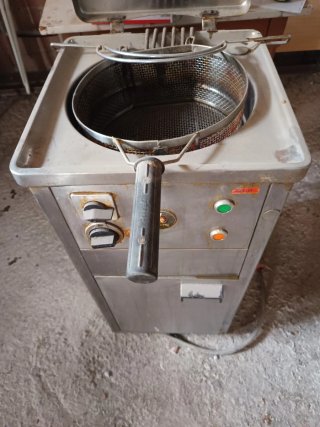 Freidora industrial acero inoxidable