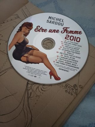 CD Michel Sardou - Etre une femme 2010