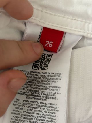 Pantalones Guess Blancos