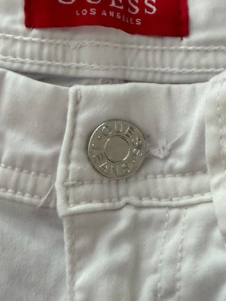Pantalones Guess Blancos