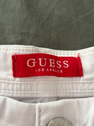 Pantalones Guess Blancos