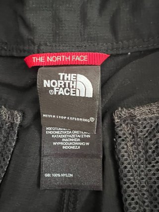 The North Face Pantalones Cortos Senderismo Negros