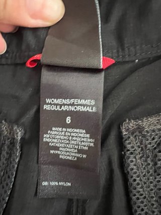 The North Face Pantalones Cortos Senderismo Negros