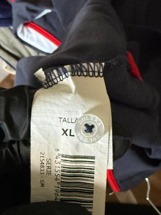 Polo Solera Manga Larga Talla S Bandera España