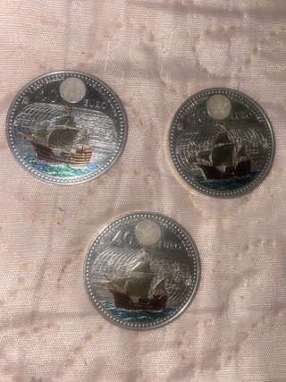 Monedas de Plata Felipe VI y Letizia