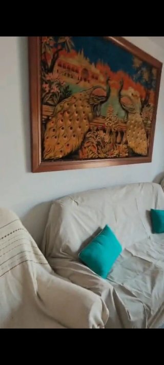 Cuadro Tapiz de Tela con Marco de Madera