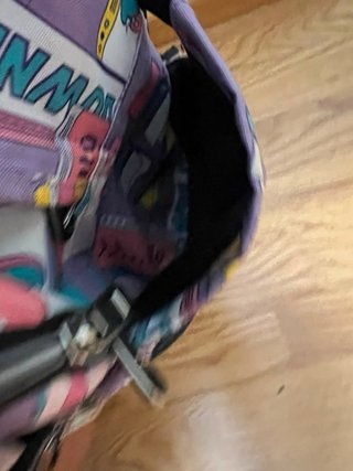 Mochila Totto Morada con Ruedas