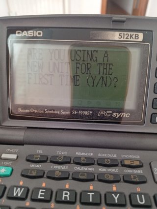 Casio SF-5990SY Organizador Personal