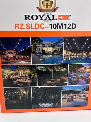 Catena Solare ROYAL+ 10M 12 Lampade