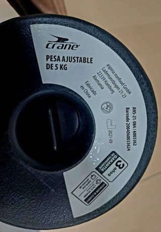 Kettlebell pesa rusa ajustable, 5 kg, Lidl