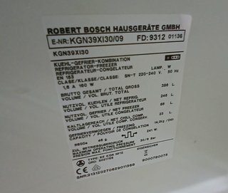Frigorífico Bosch NoFrost Acero Inox