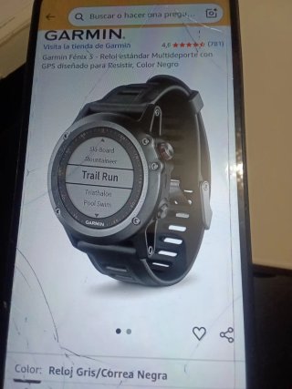 Reloj Garmin Fenix 3 GPS Multideporte
