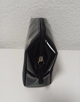 Juego de 3 neceseres transparentes y negros