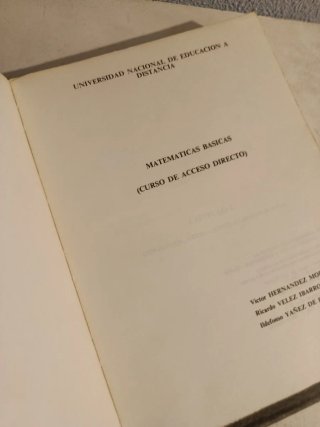 Matemáticas Básicas UNED