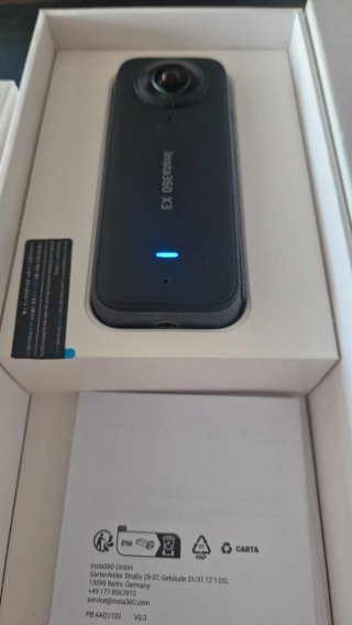 Cámara Insta360 X3 Negra a estrenar