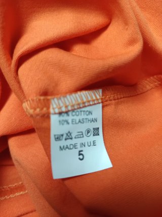 Camiseta Naranja Talla M
