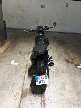 Moto Wottan Rebbe 125cc Negra
