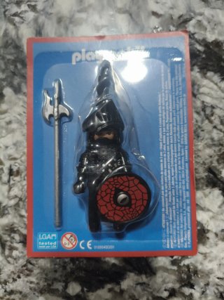 Figura Playmobil Caballero Negro
