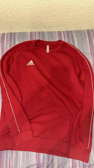 Sudadera Adidas Hombre Talla L Roja