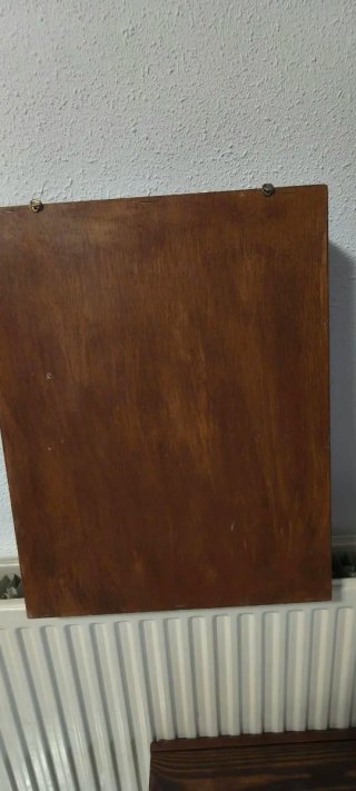 Vetrina in legno e vetro per collezionismo