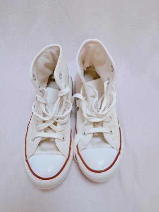 Converse All Star altas blancas talla 32