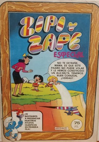 LOTE 5 TEBEOS ZIPI ZAPE ESPECIAL.LOS BOMBEROS.