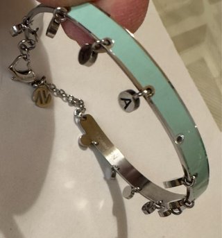 Bracciale Nomination Argento e Azzurro