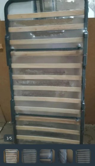 Somier de arrastre 90x200 con patas Plegables.