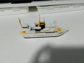 Modelo de Tente, Buque Mercurio (Crucero)