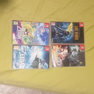 Pack Videojuegos Nintendo Switch: Zelda y Final Fa