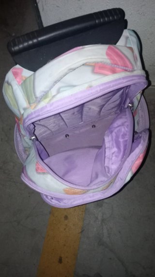 Mochila infantil con estampado de polos