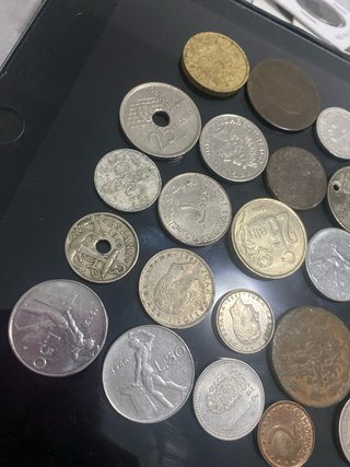 Lote de monedas antiguas