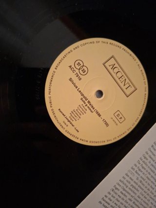 Vinilo Silvius Leopold Weiss - Lute