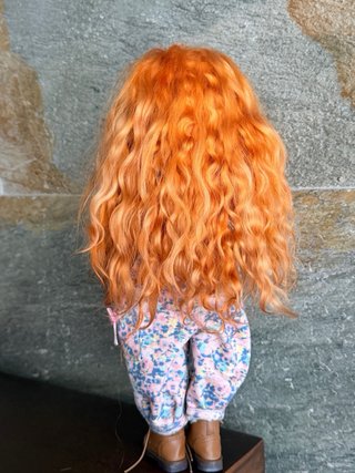 Paola Reina OOAK corpo articulado cabelo mohair