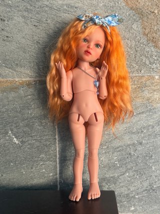 Paola Reina OOAK corpo articulado cabelo mohair