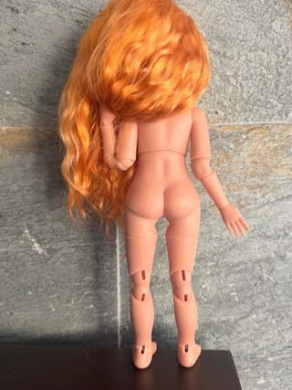 Paola Reina OOAK corpo articulado cabelo mohair