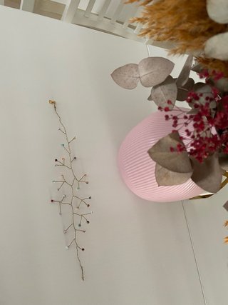 Gargantilla/chocker artesanal rama/enredadera